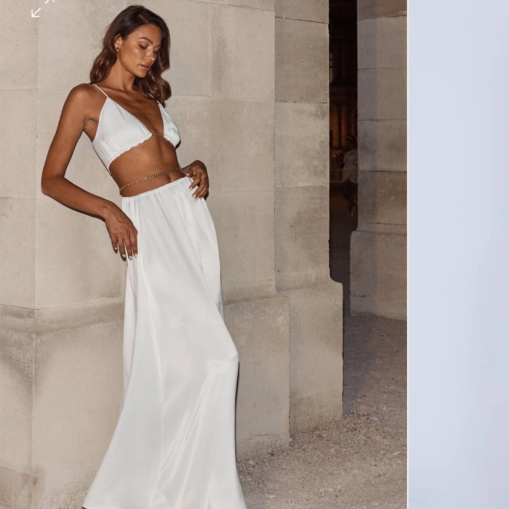 Meshki Colette Chain Maxi Dress